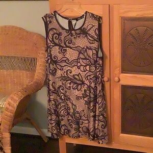 NWT Lily sleeveless dress, size xl